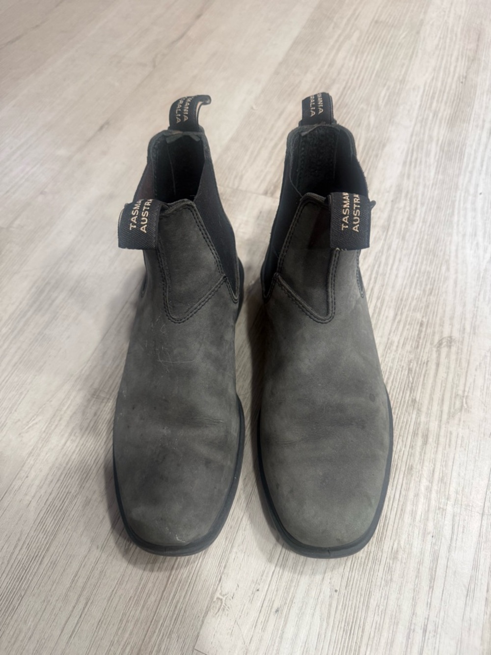 Blundstone Men's Grey Chelsea Chukka Boots